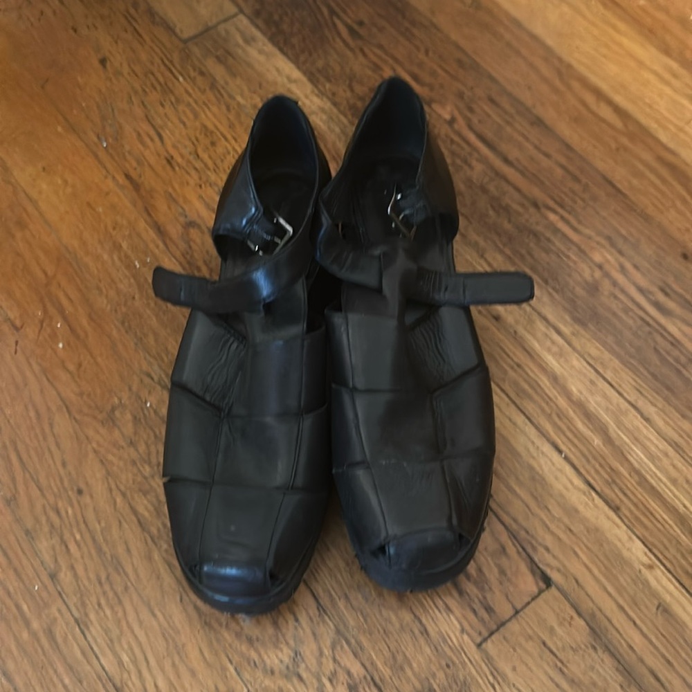 Vagabond heeled chunky fisherman sandal